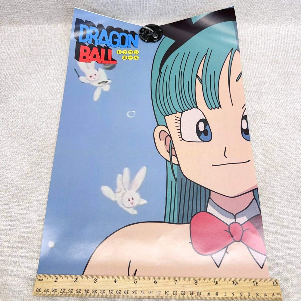 Dragon Ball Bulma Bunny Girl Anime Poster Wall Art 12x17 Glossy Print
